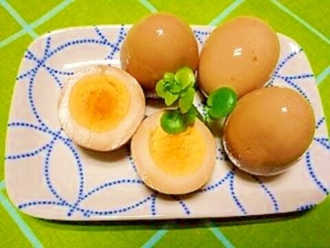 お弁当に☆しっかり味玉